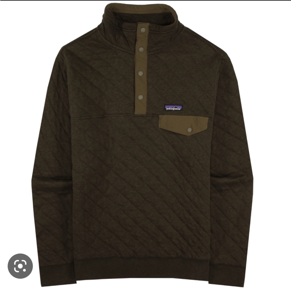 Men's Patagonia Organic Cotton Quilt 1/4 Snap Pullover
